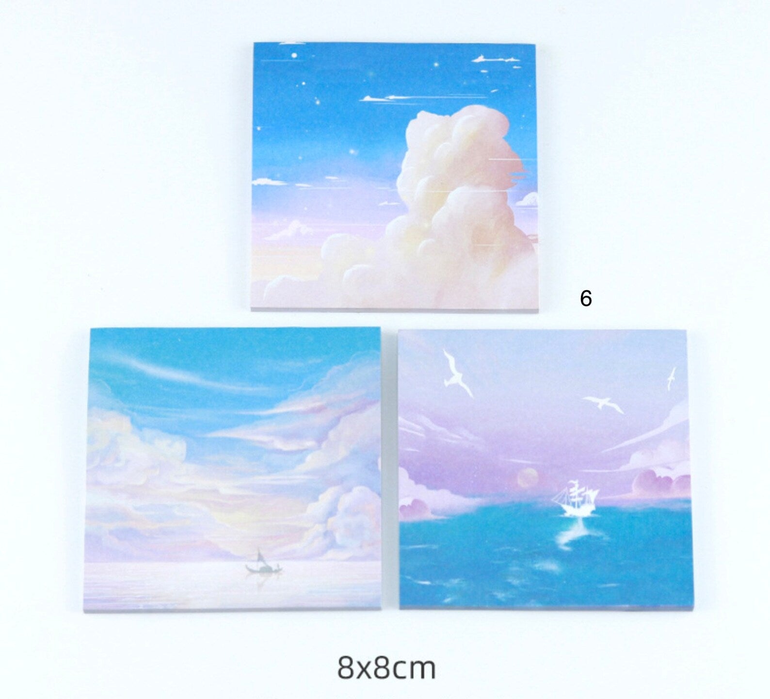 Scenery Sticky Memo Pad