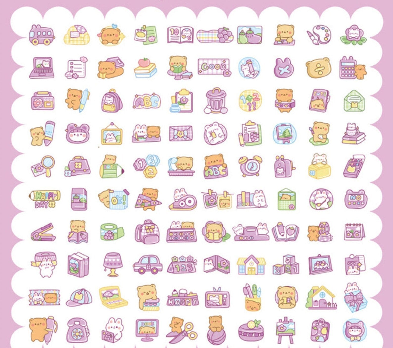 Cute Bunny Sticke Pack