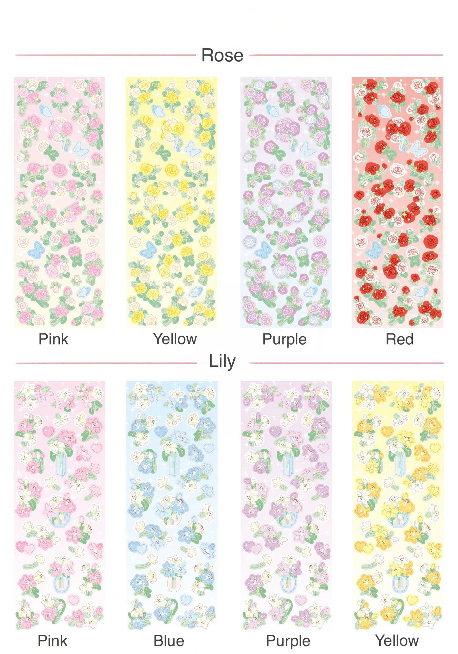 Floral Sticker Sheet