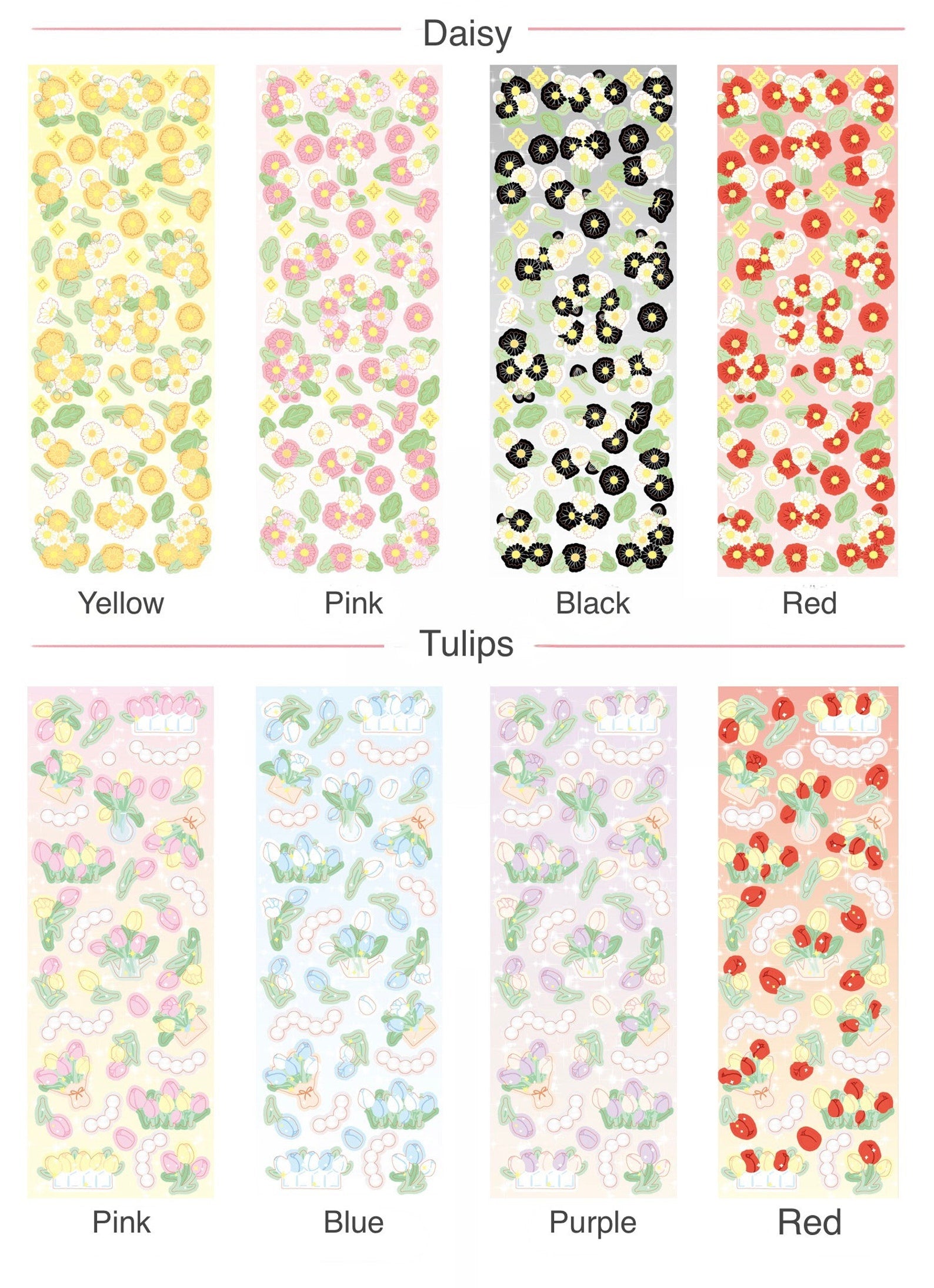 Floral Sticker Sheet