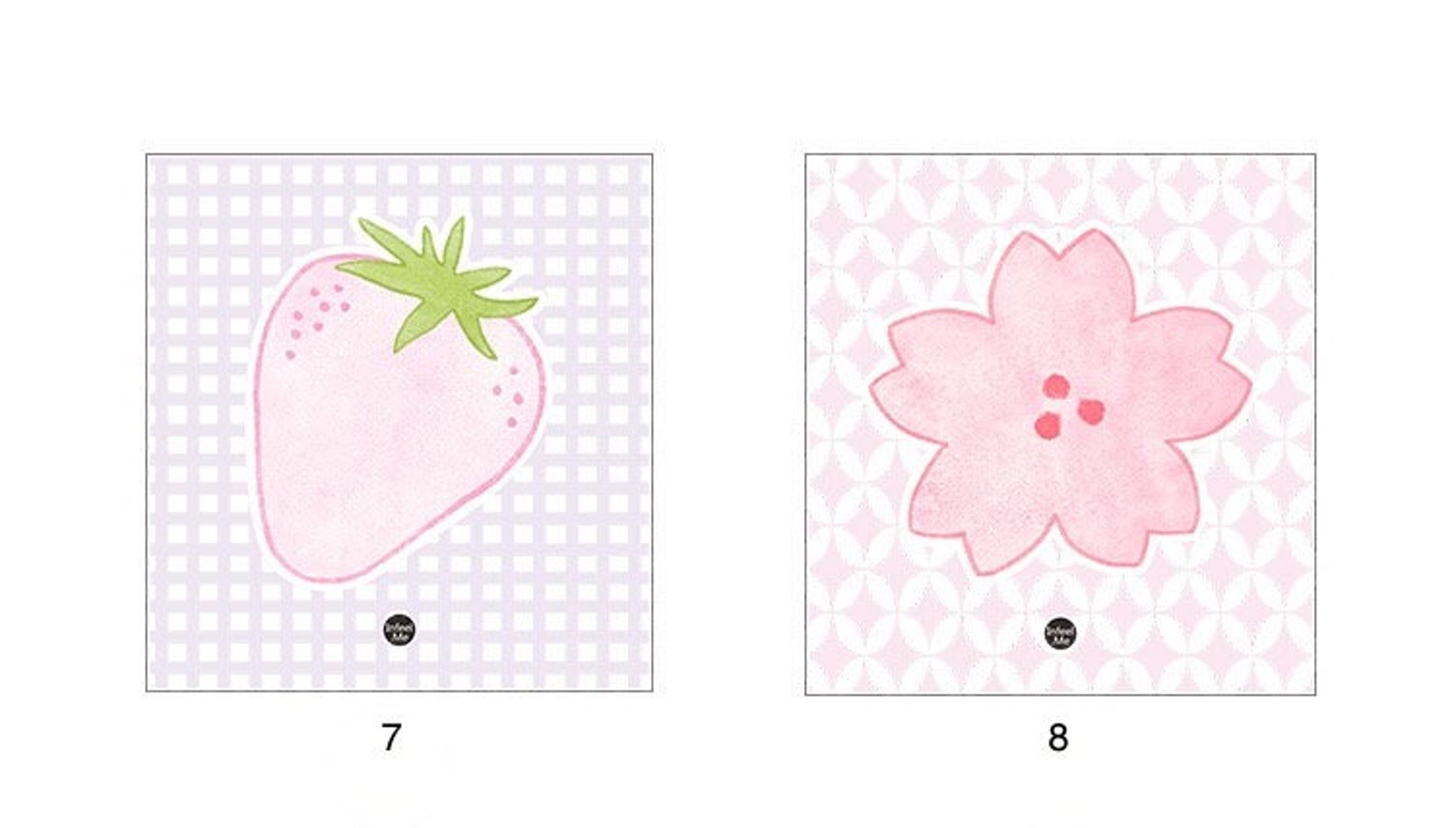 Japan Theme Sticky Memo Pad