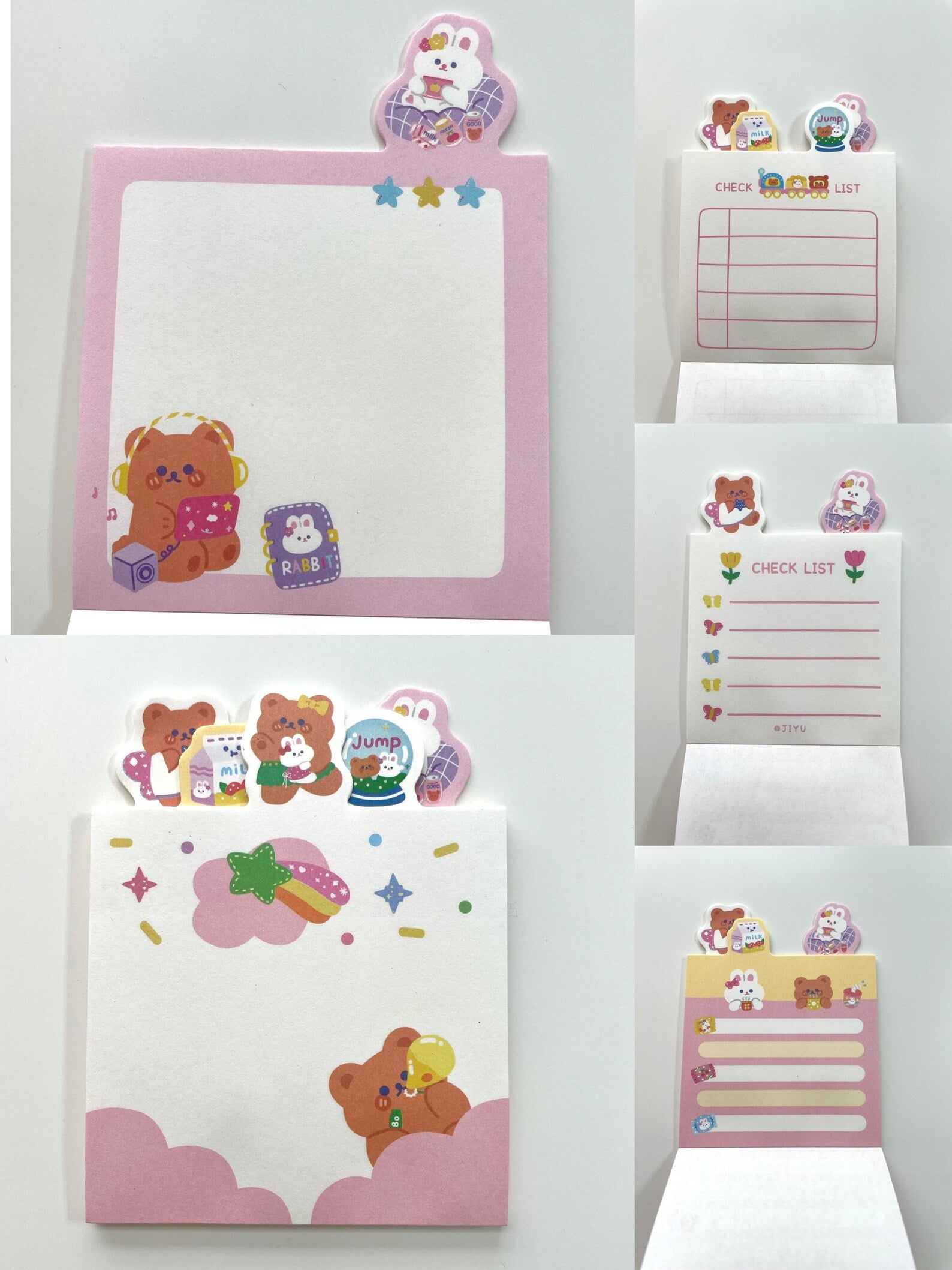 Kawaii Bear Notepad