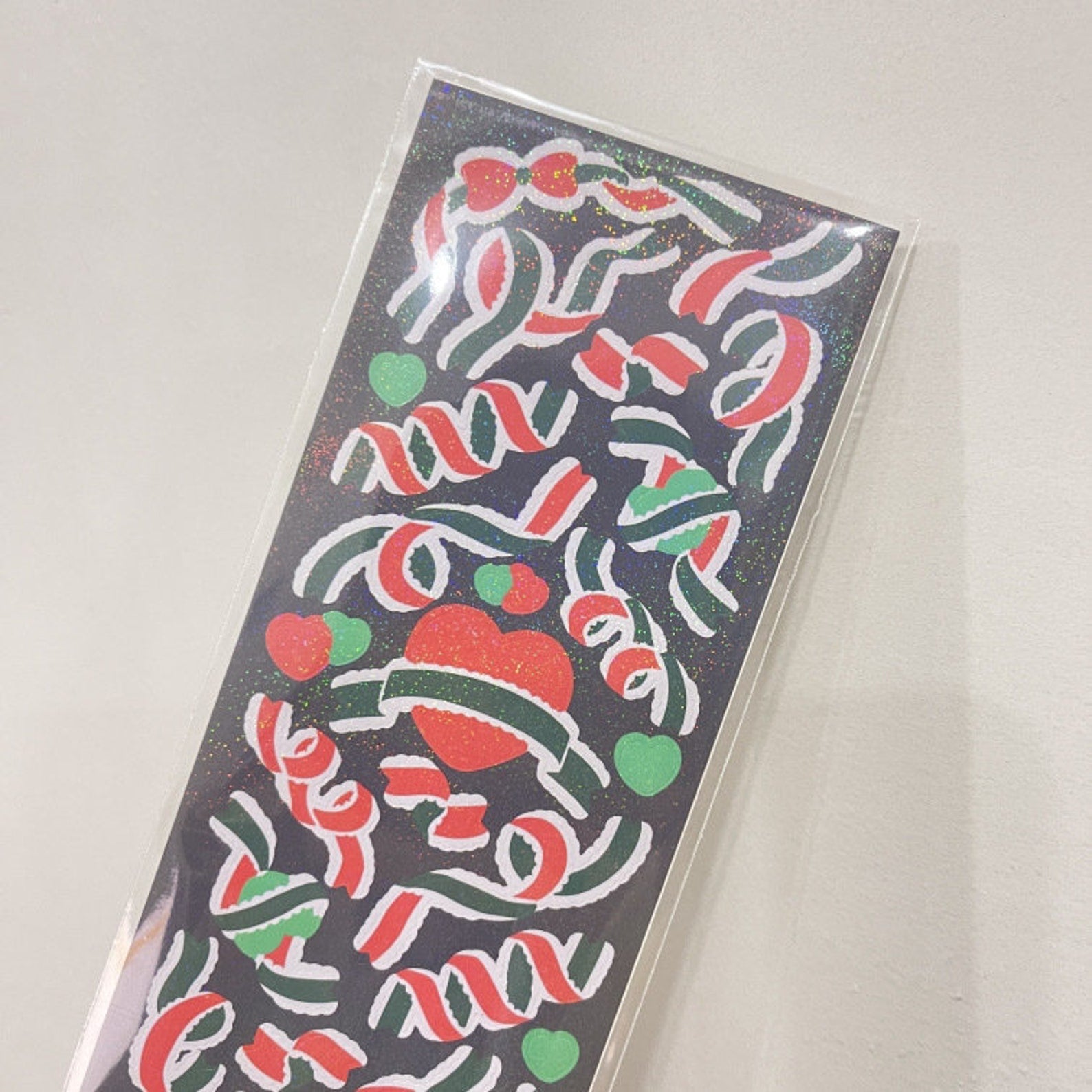 Heart Ribbon Sticker Sheet