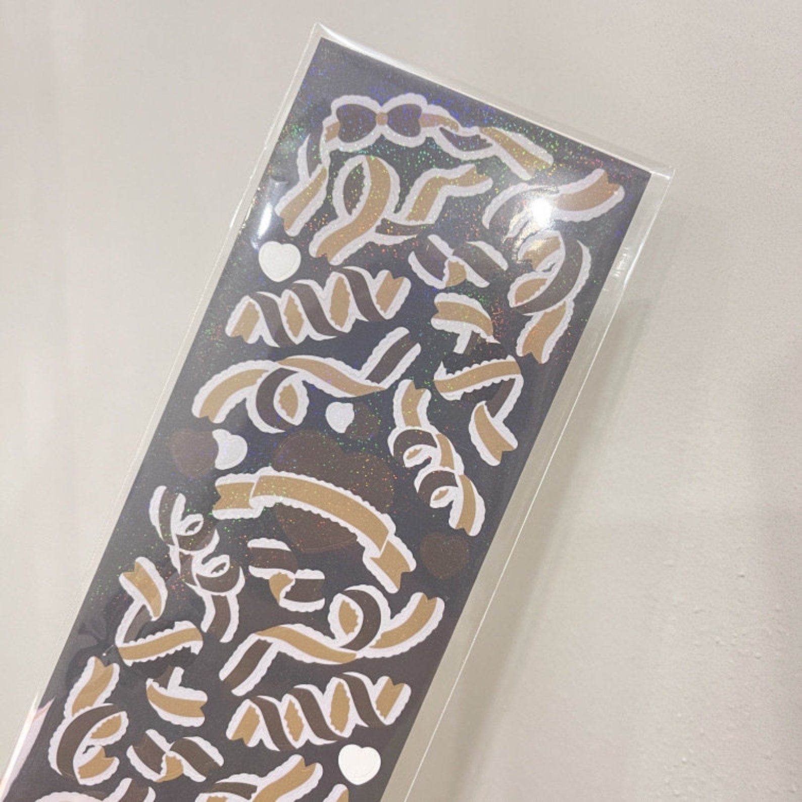 Heart Ribbon Sticker Sheet