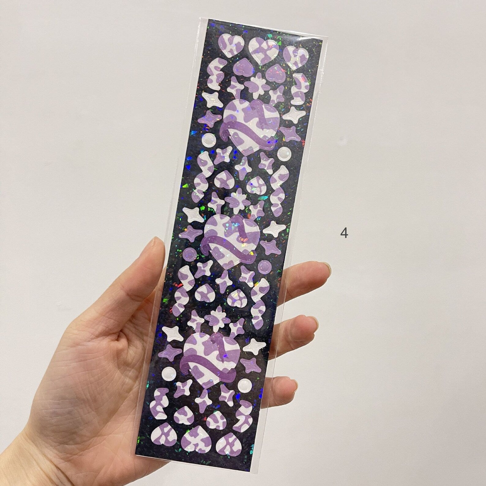 Heart & Ribbon Sticker Sheet