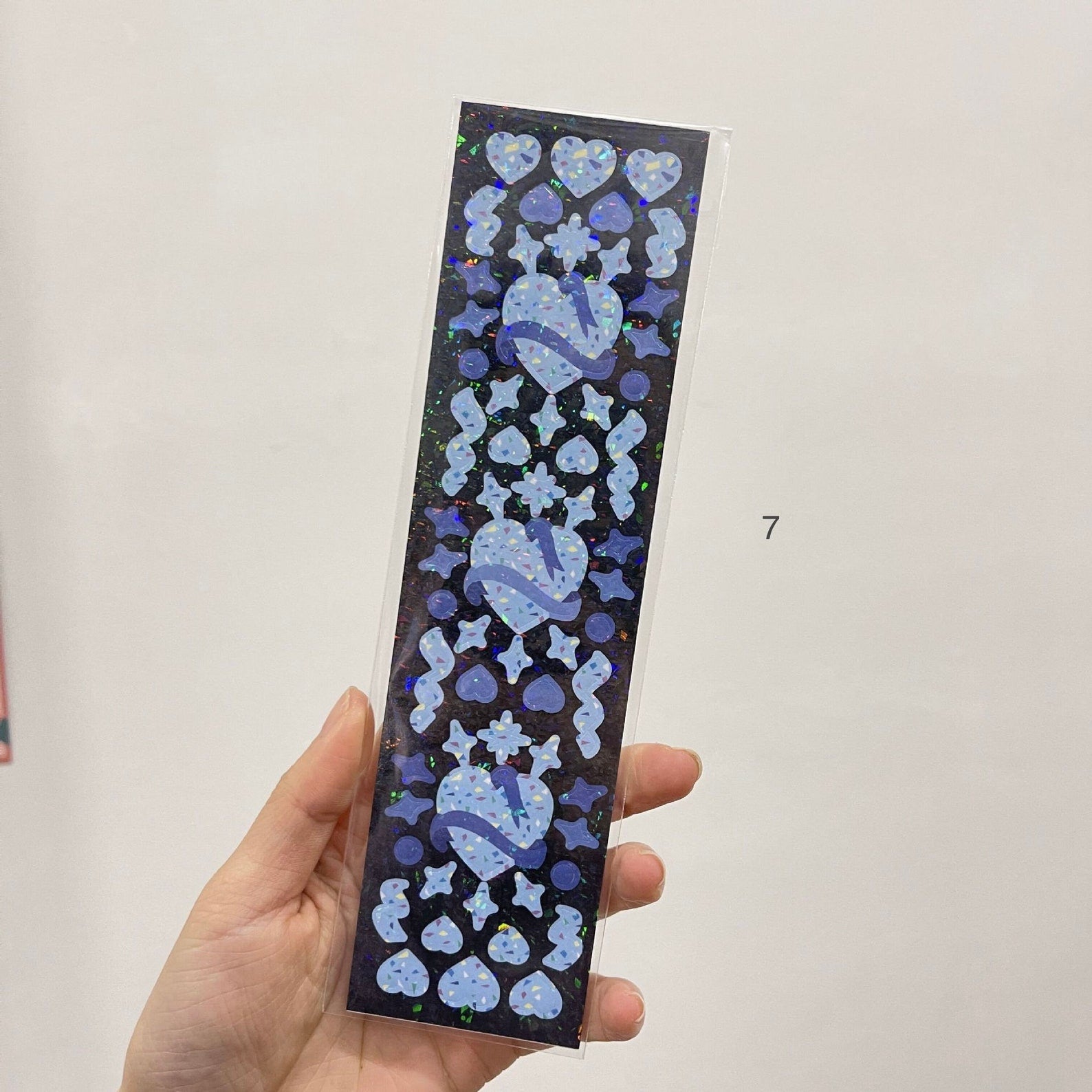 Heart & Ribbon Sticker Sheet