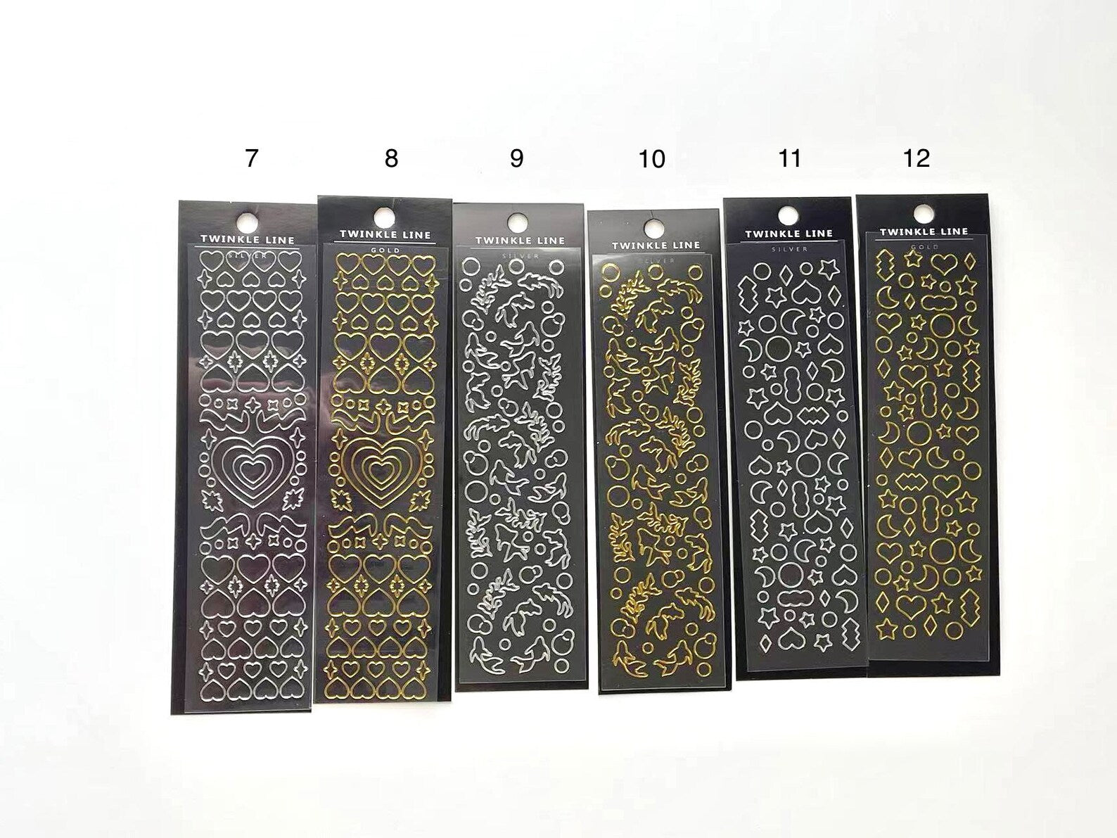 Twinkle Line Sticker Sheet