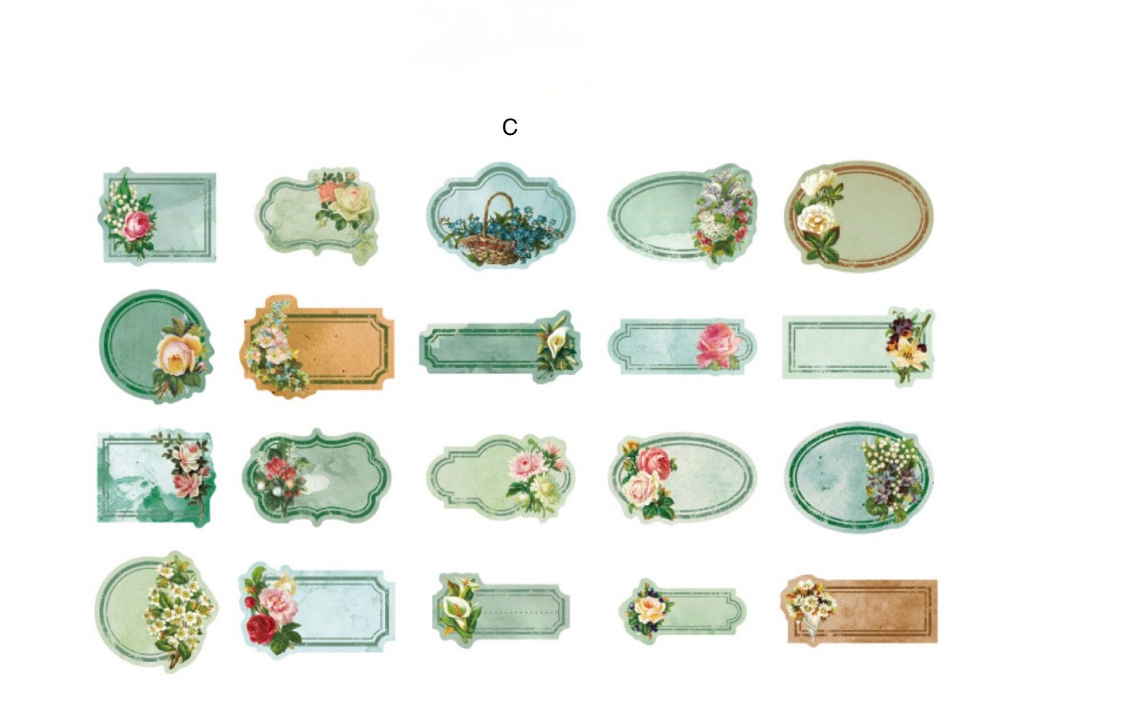 Flower Frame Sticker