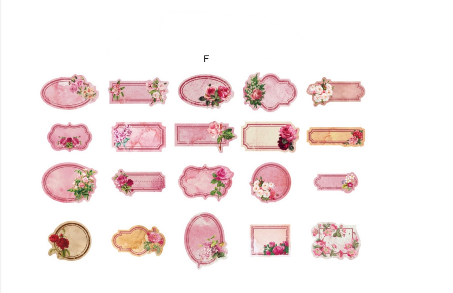 Flower Frame Sticker