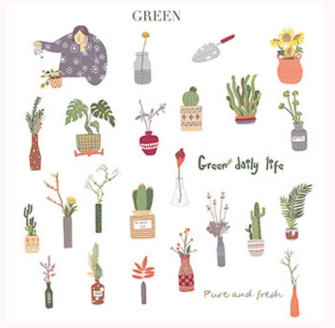Houseplant Stickers