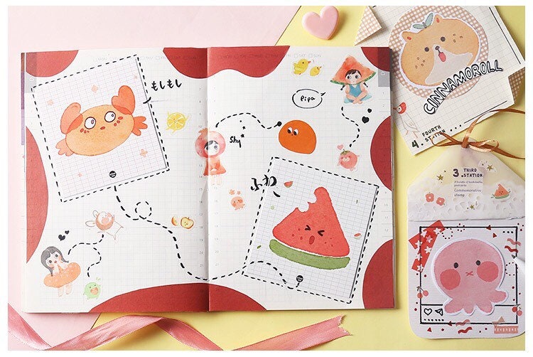 Cute Animal Sticky Memo Pad