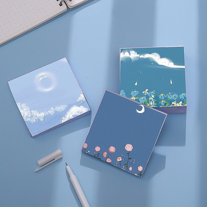 Scenery Sticky Memo Pad