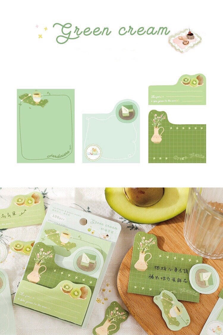 Non-Sticky Bakery Memo Pad