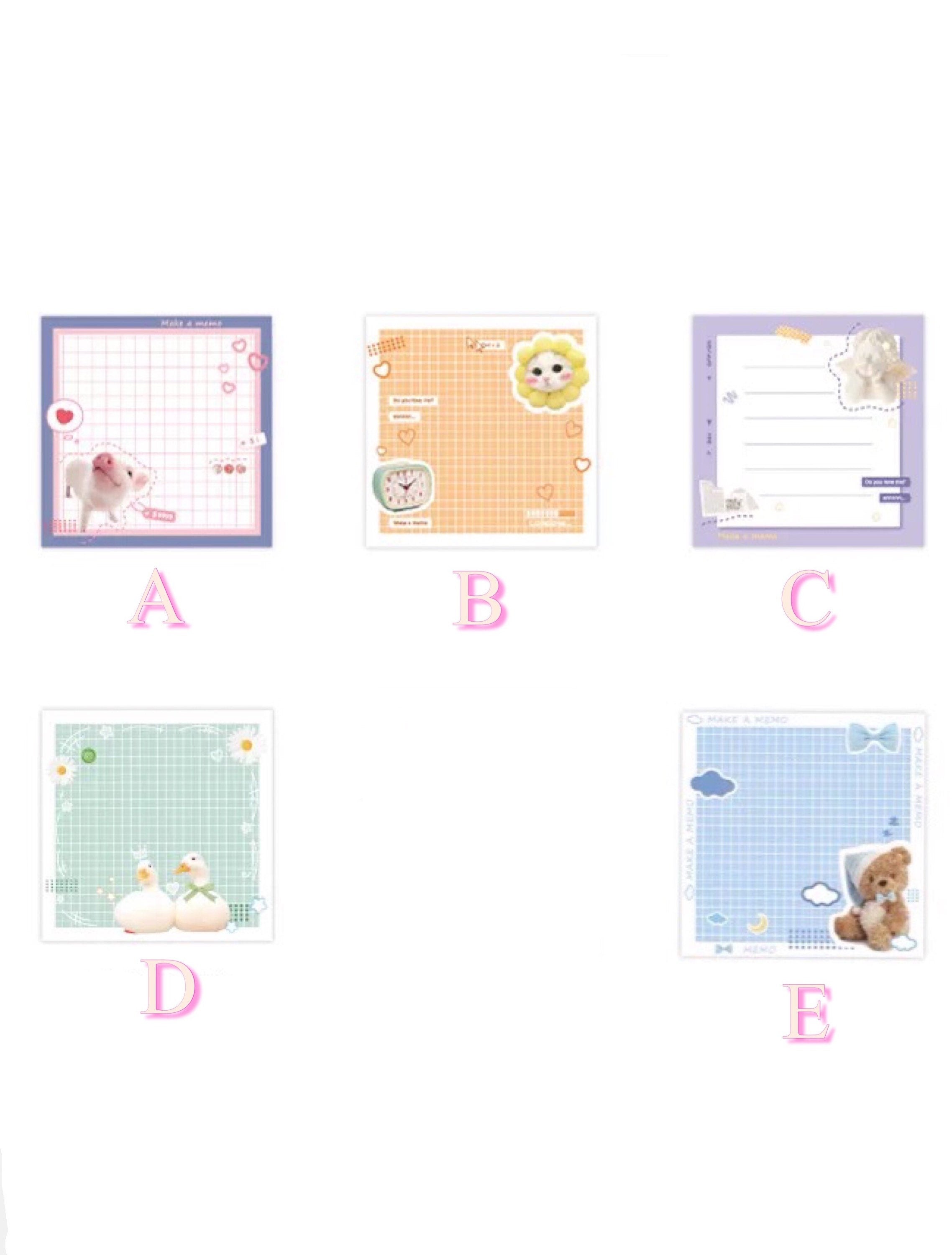 Non Sticky Animal Notepad