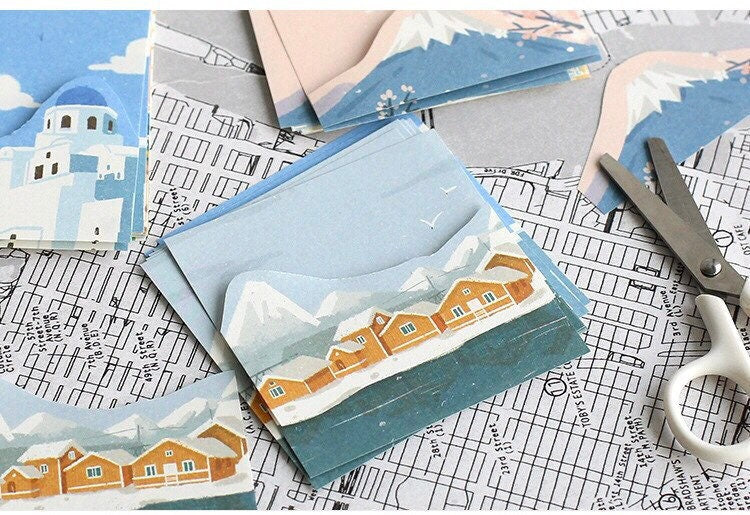 Natural Scenery Decor Paper