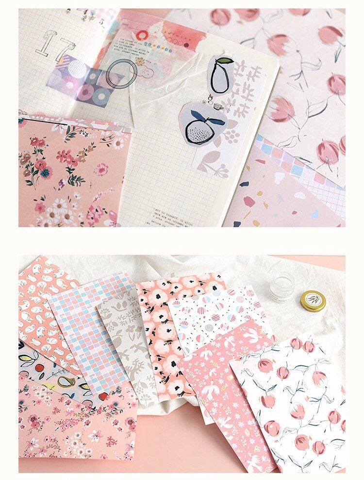 Floral Scrapbooking Paper