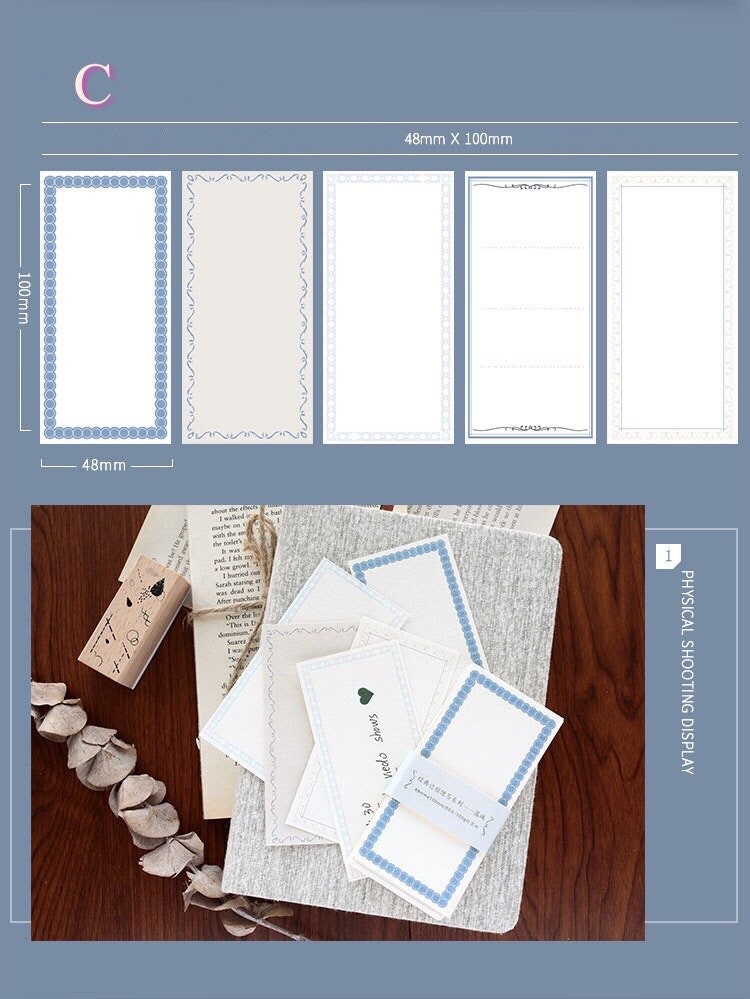 Vintage Style Frame Paper