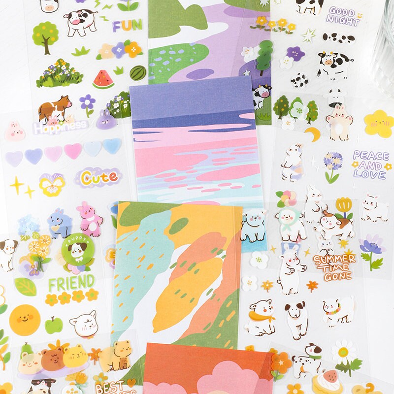 Kawaii Animal Stickers