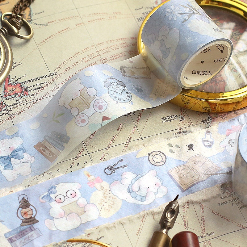 Cute Animal  Bakery Washi Tape