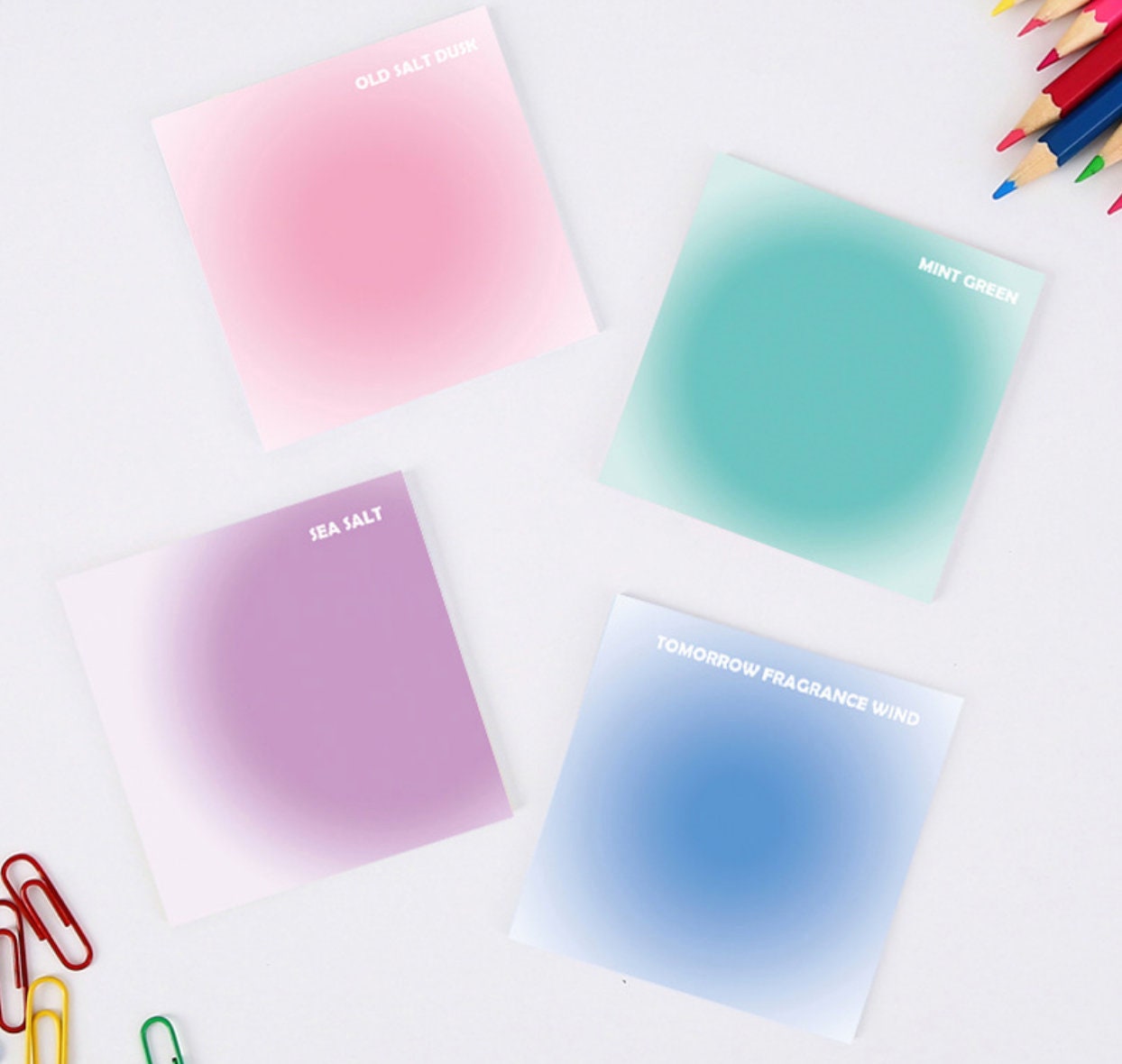 Gradient Sticky Notepad