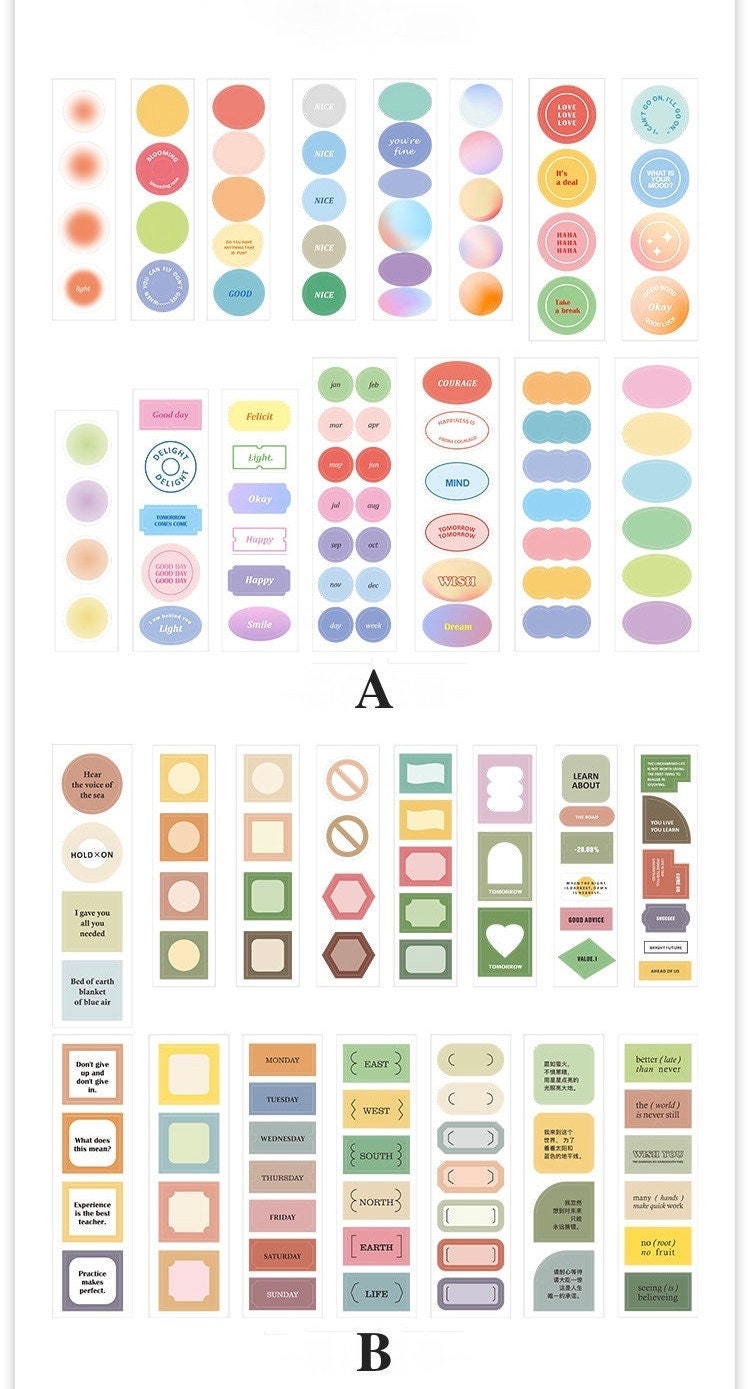 Page Bookmark Stickers