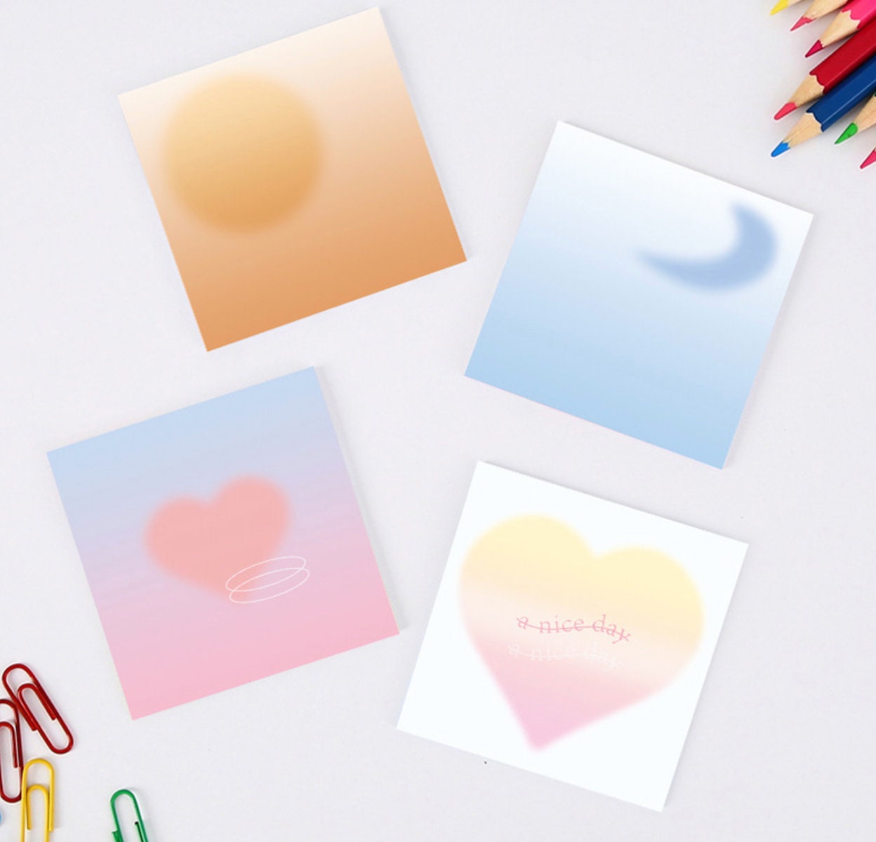 Gradient Sticky Notepad
