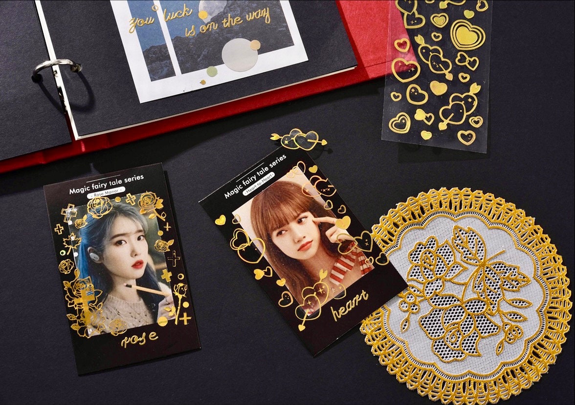 Gold Foil Deco Sticker