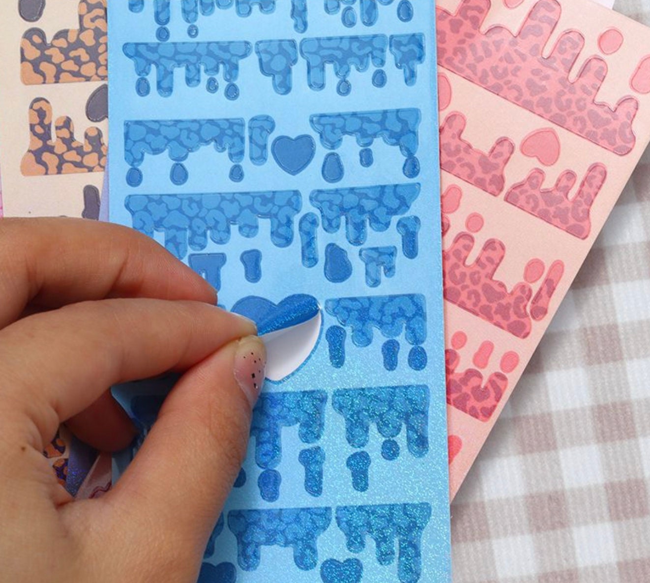 Leopard Heart Sticker