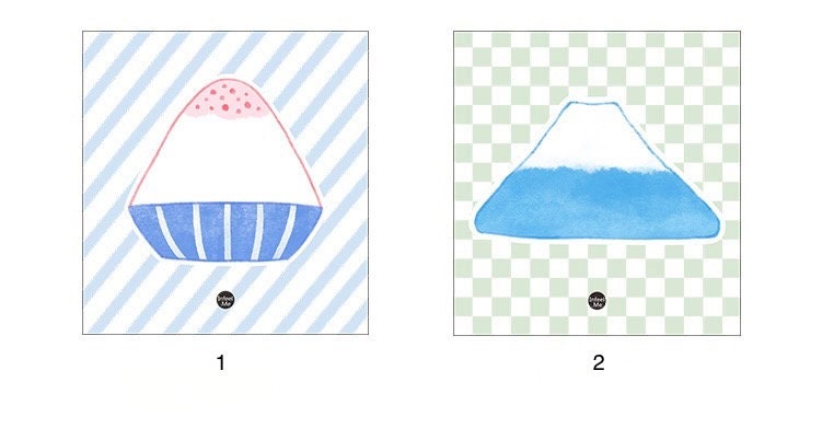 Japan Theme Sticky Memo Pad