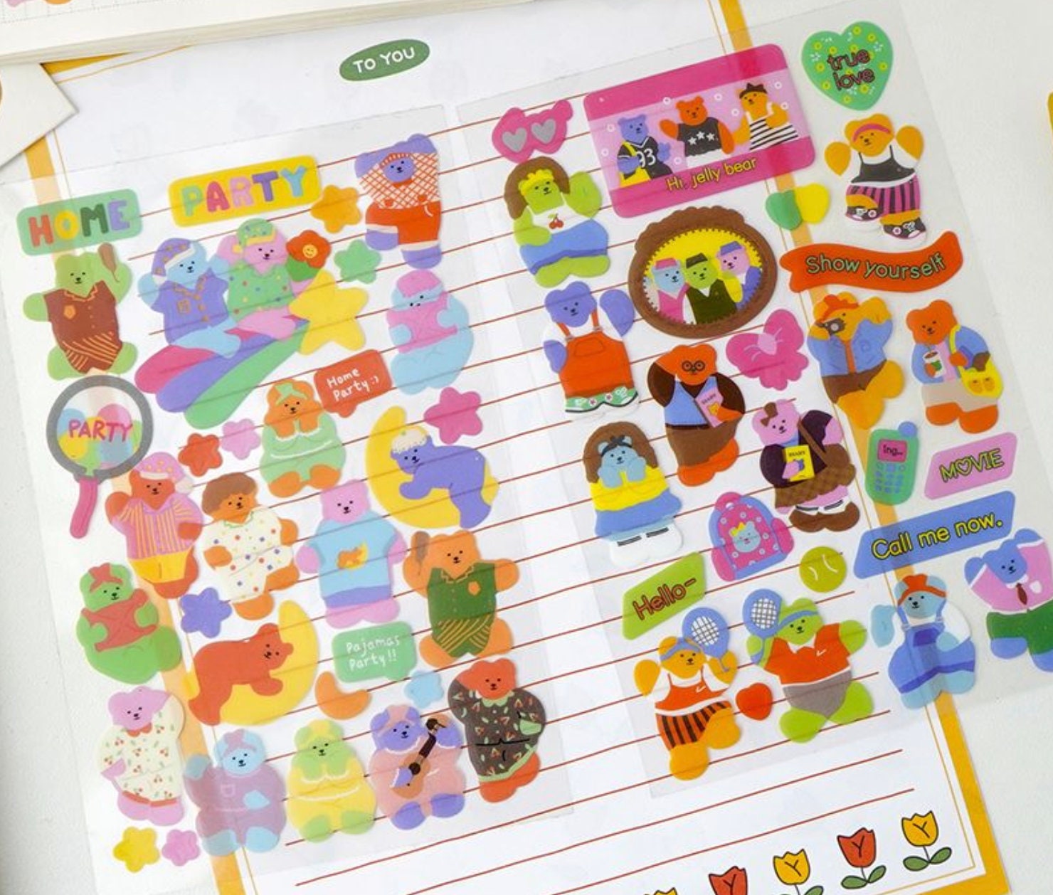 PVC Animal Deco Stickers