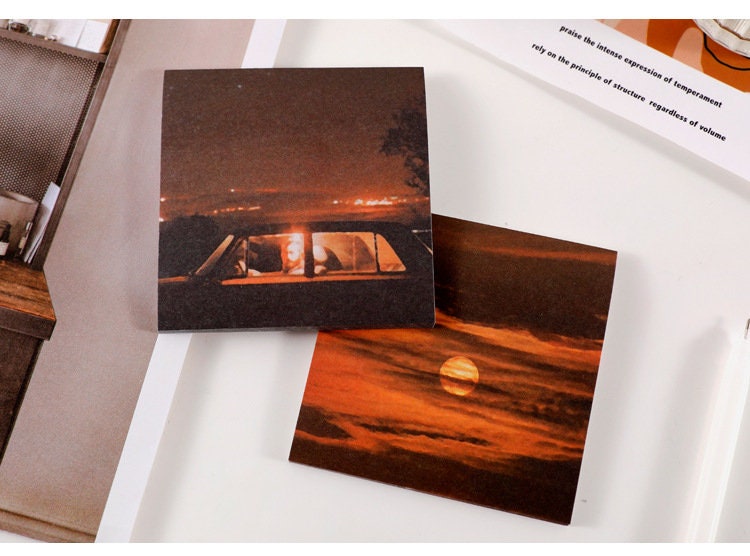 Nature Scene Sticky Memo Pad