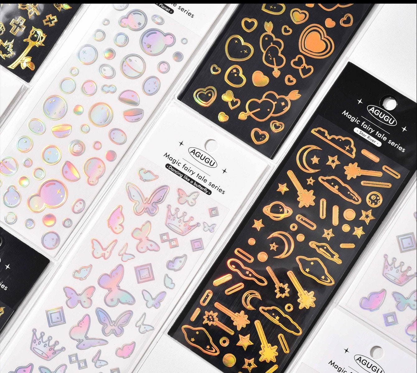 Gold Foil Deco Sticker