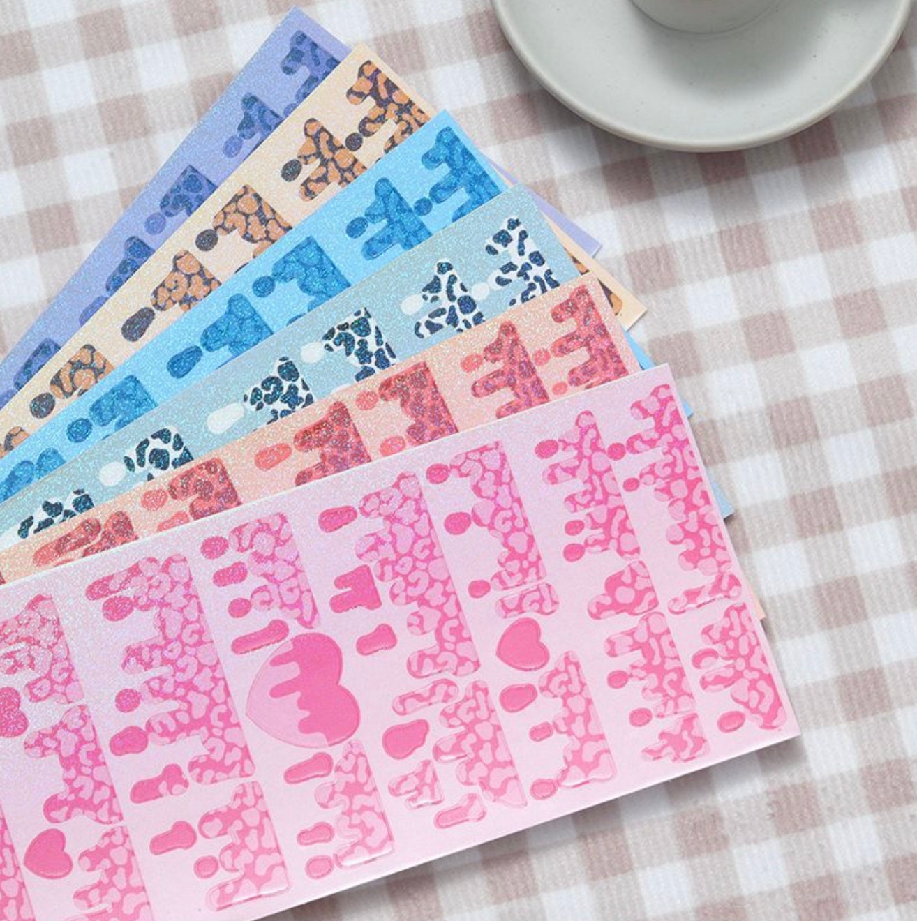 Leopard Heart Sticker