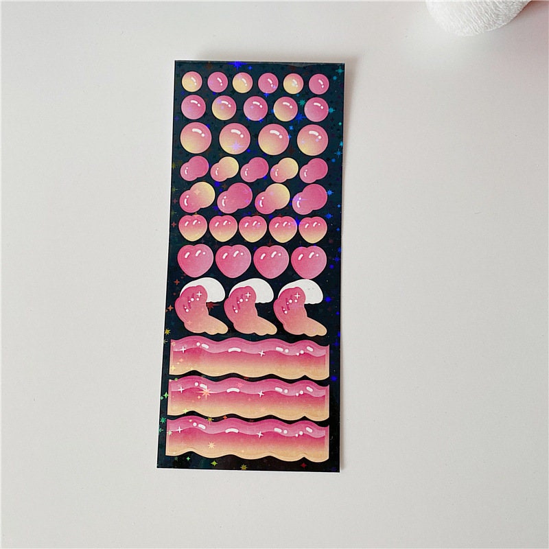 Rainbow Bubble Deco Sticker