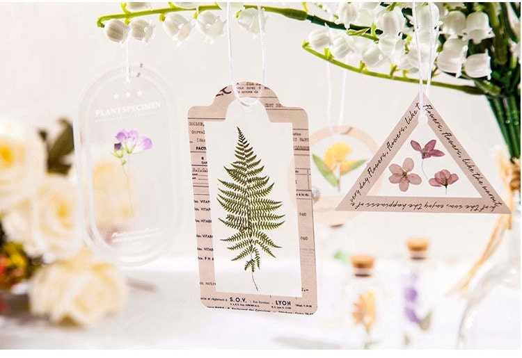 PET Flower Frame Deco Stickers