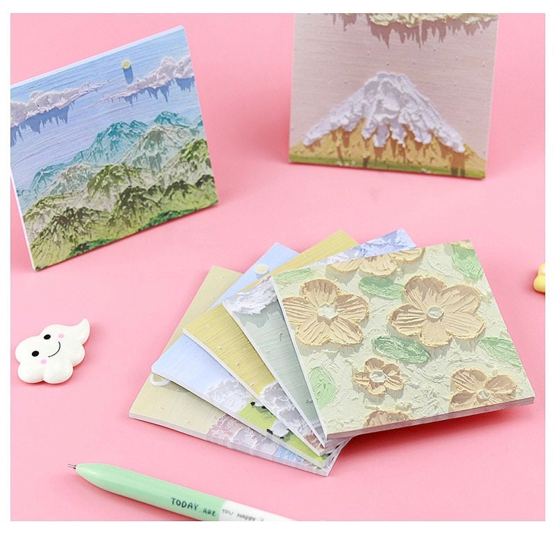 Scenery Sticky Memo Pad