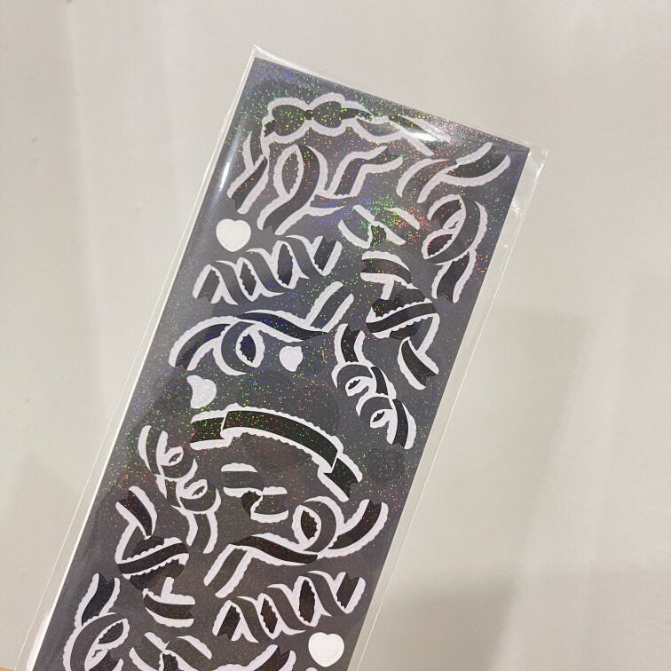 Heart Ribbon Sticker Sheet