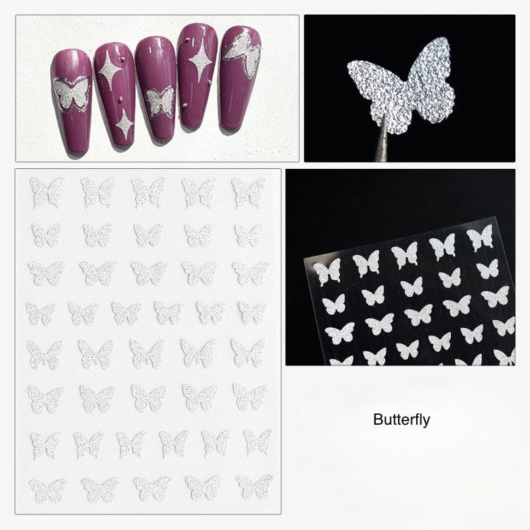 Glitter Nail Sticker