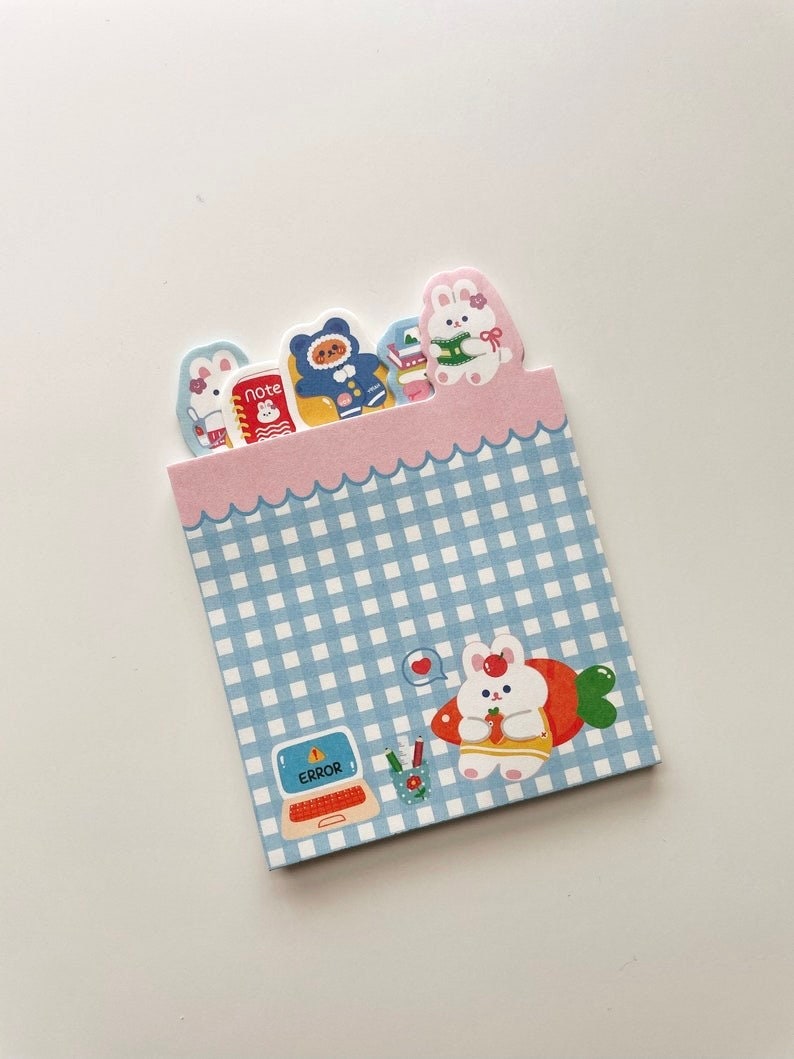 Kawaii Bear Notepad