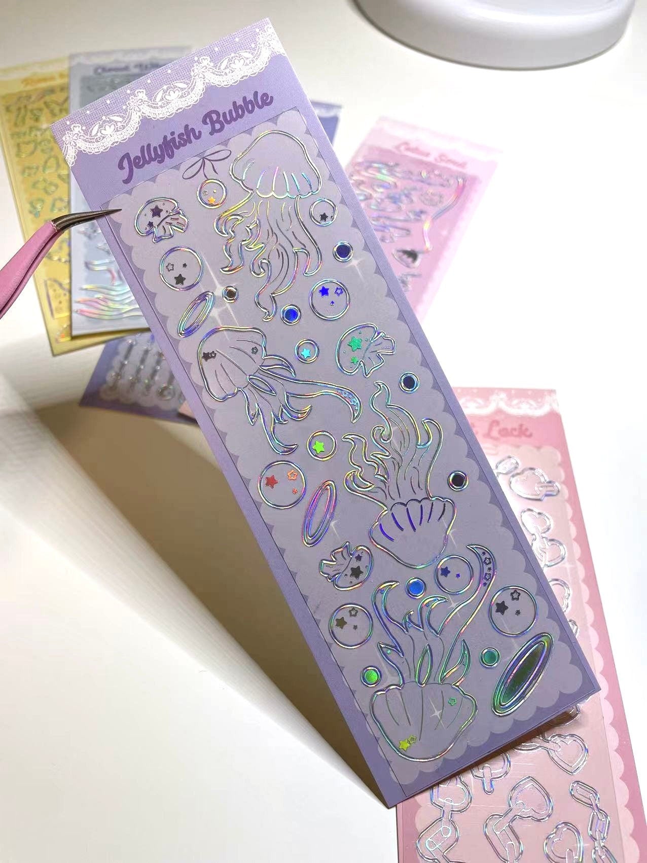 Holographic Toploader Sticker