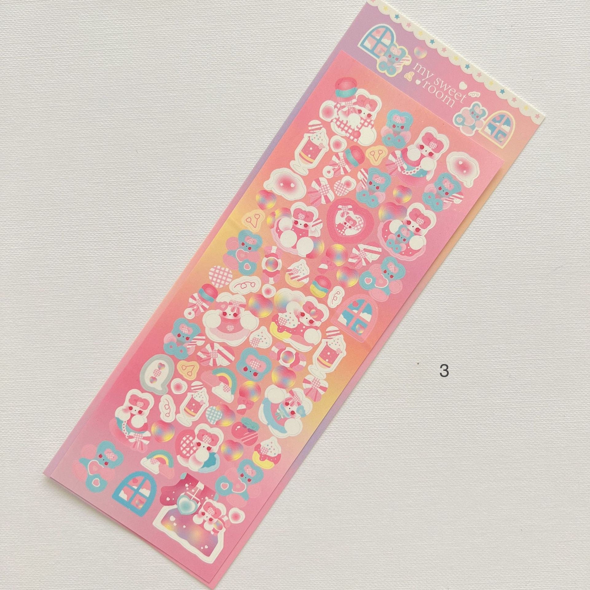 kawaii toploader sticker