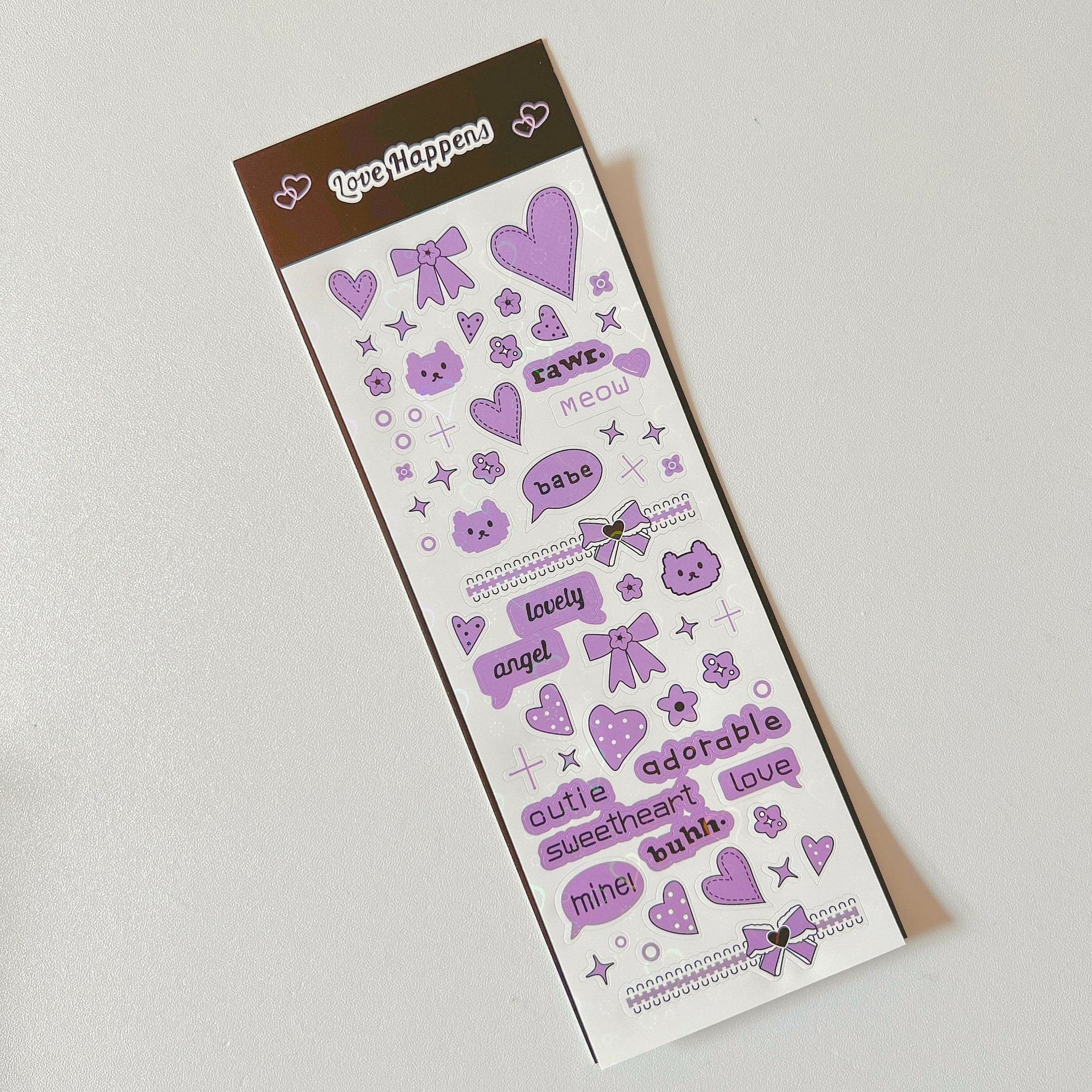 Ribbon Heart Sticker