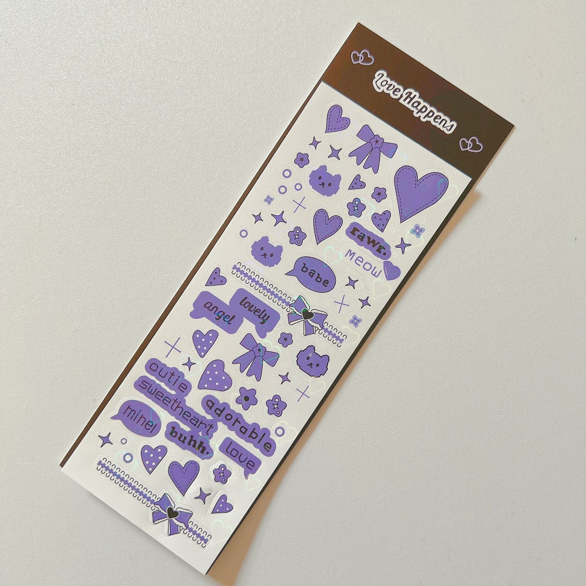 Ribbon Heart Sticker