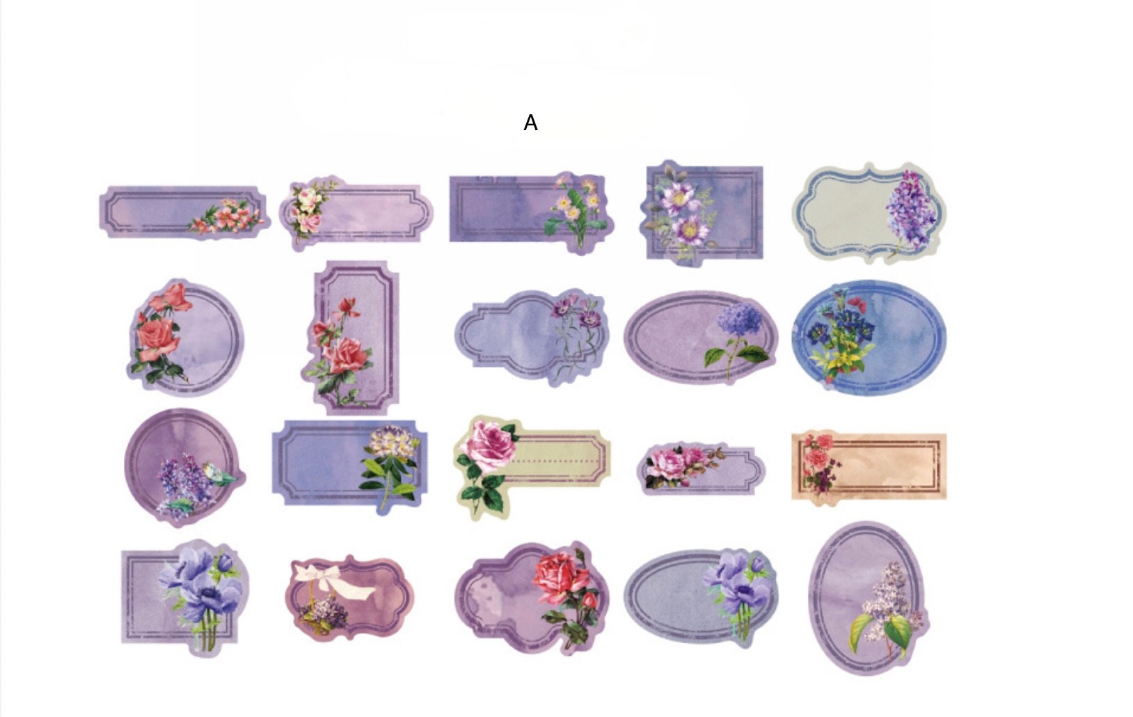 Flower Frame Sticker