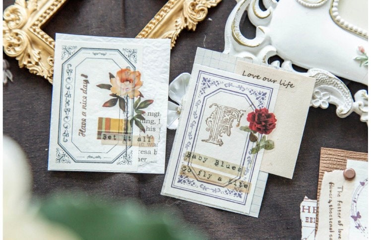 Retro Style Frame Non-Sticky Notepad