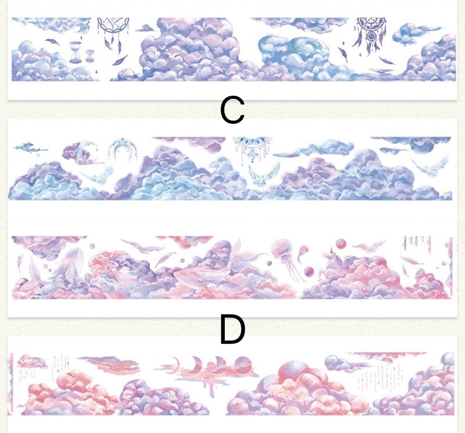 Cloud Deco Washi Tape