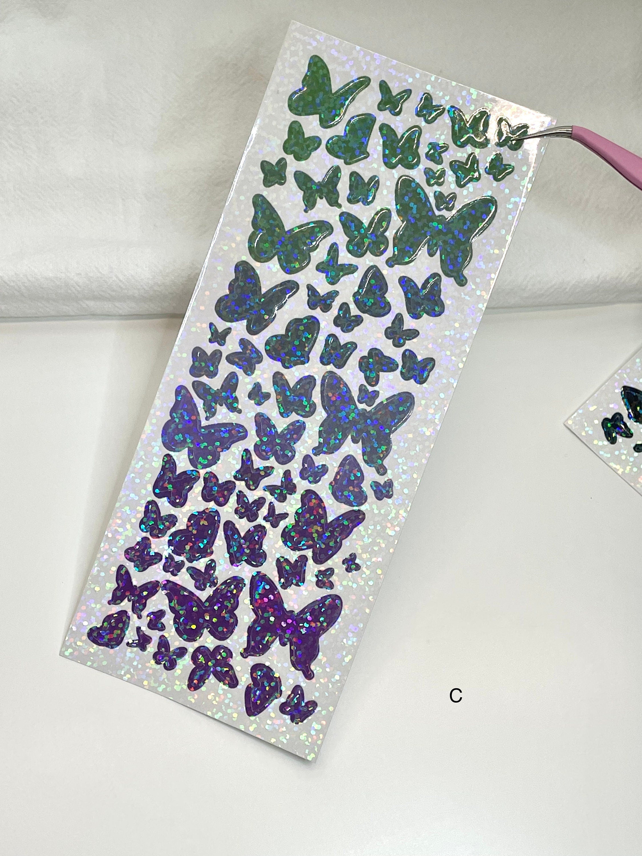 Gradient Butterfly Sticker