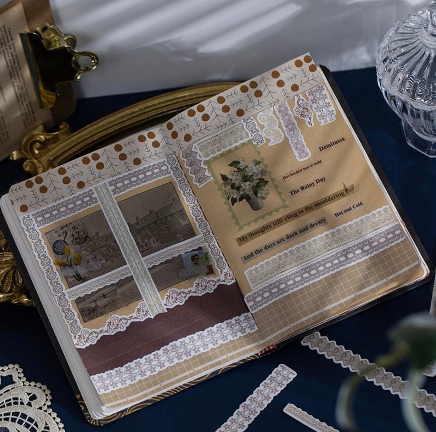 Lace Border Sticker Pack