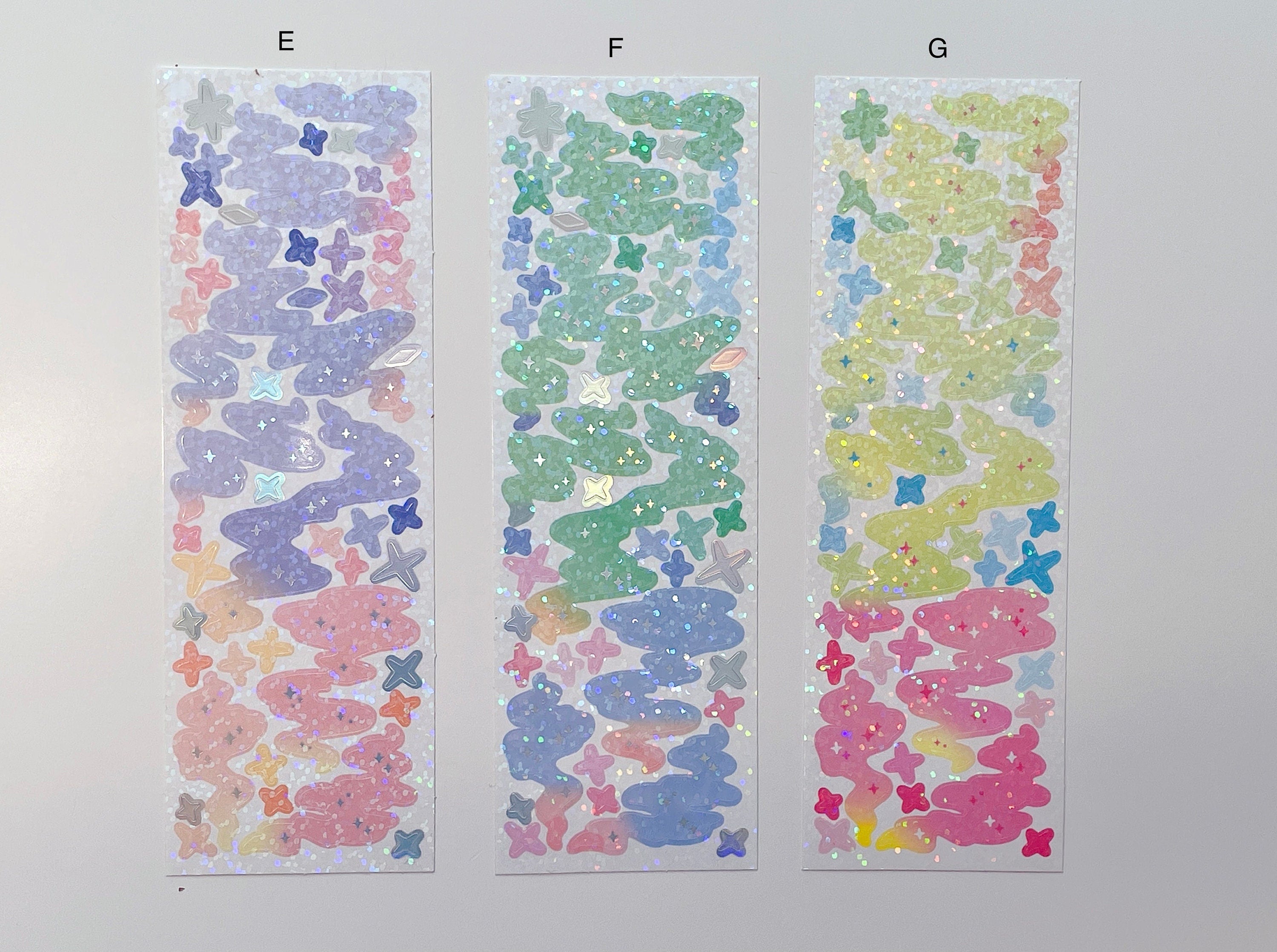 Toploader Sticker Sheet