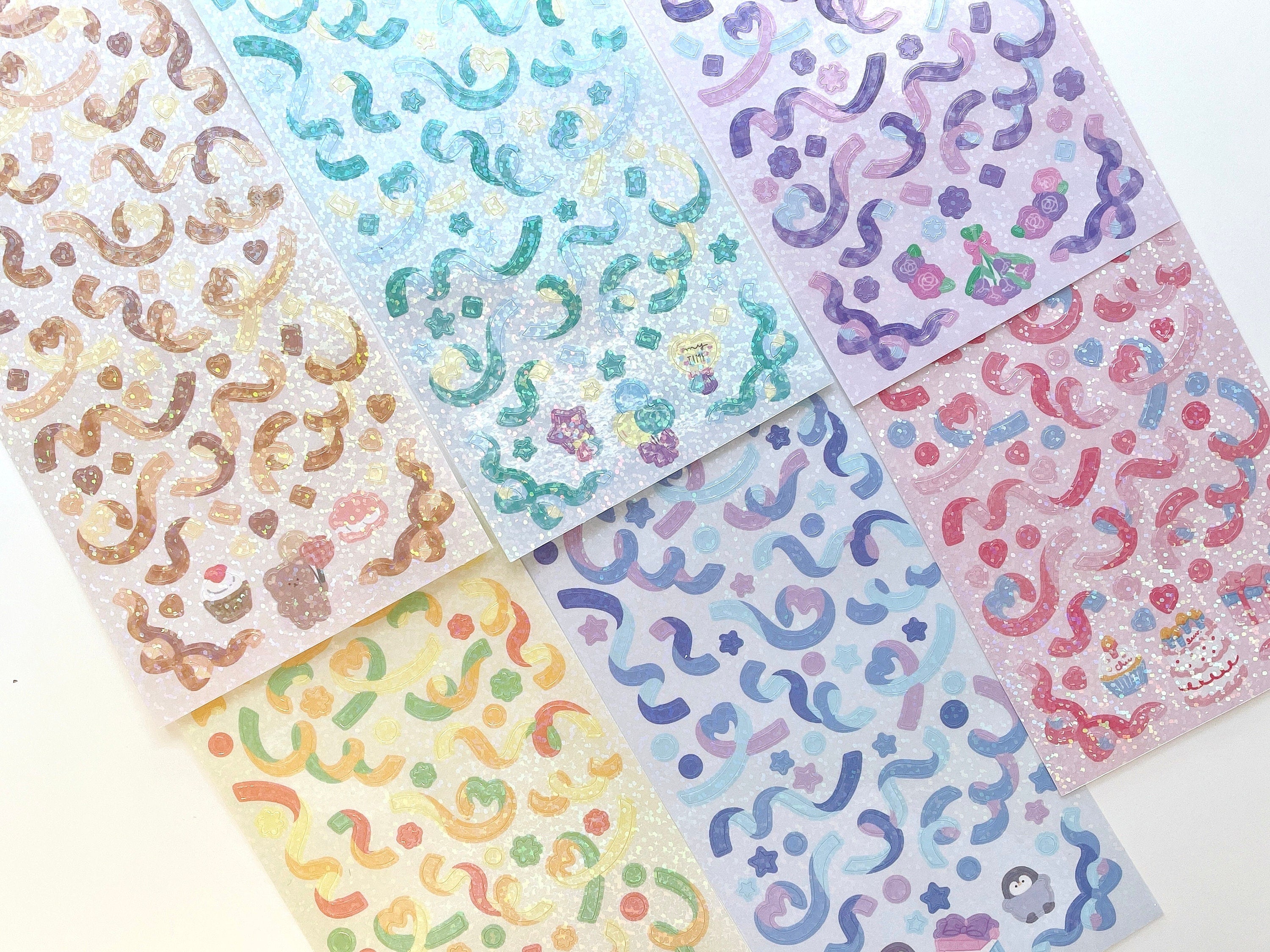 Ribbon Sticker Sheet